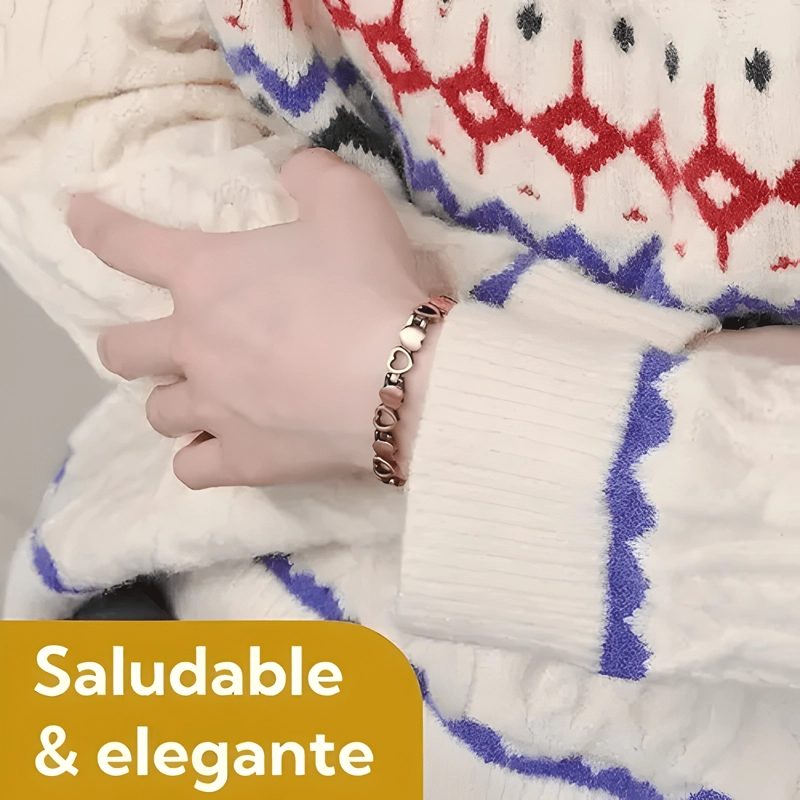 PULSERA DE COBRE PURO MUJER TERAPIA MAGNE TICA PARA ARTRITIS - 2