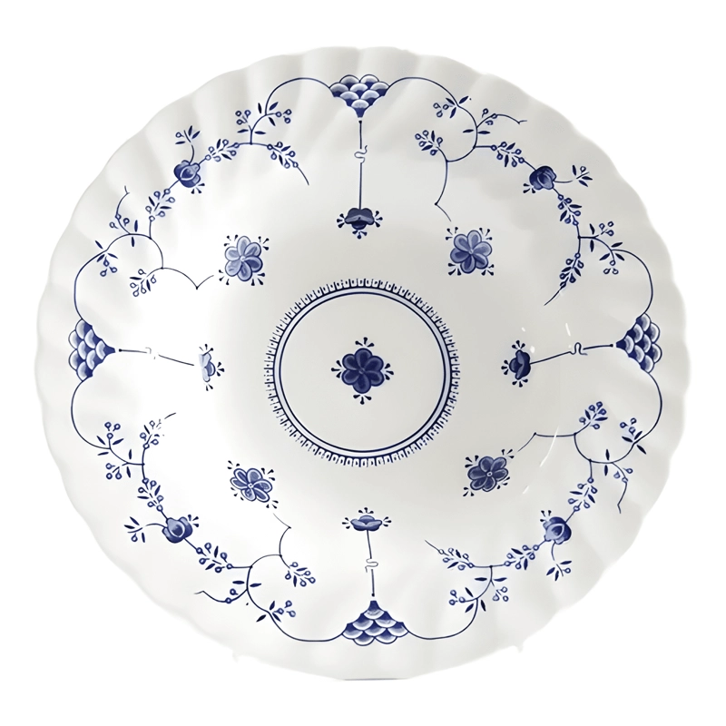JUEGO DE VAJILLA 45 PIEZAS CERAMICA FINLANDIA BLUE CHURCHILL - 2