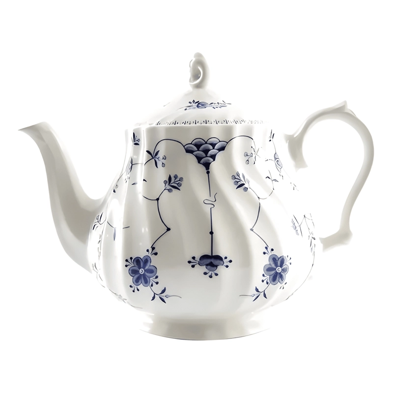 JUEGO DE VAJILLA 45 PIEZAS CERAMICA FINLANDIA BLUE CHURCHILL - 4