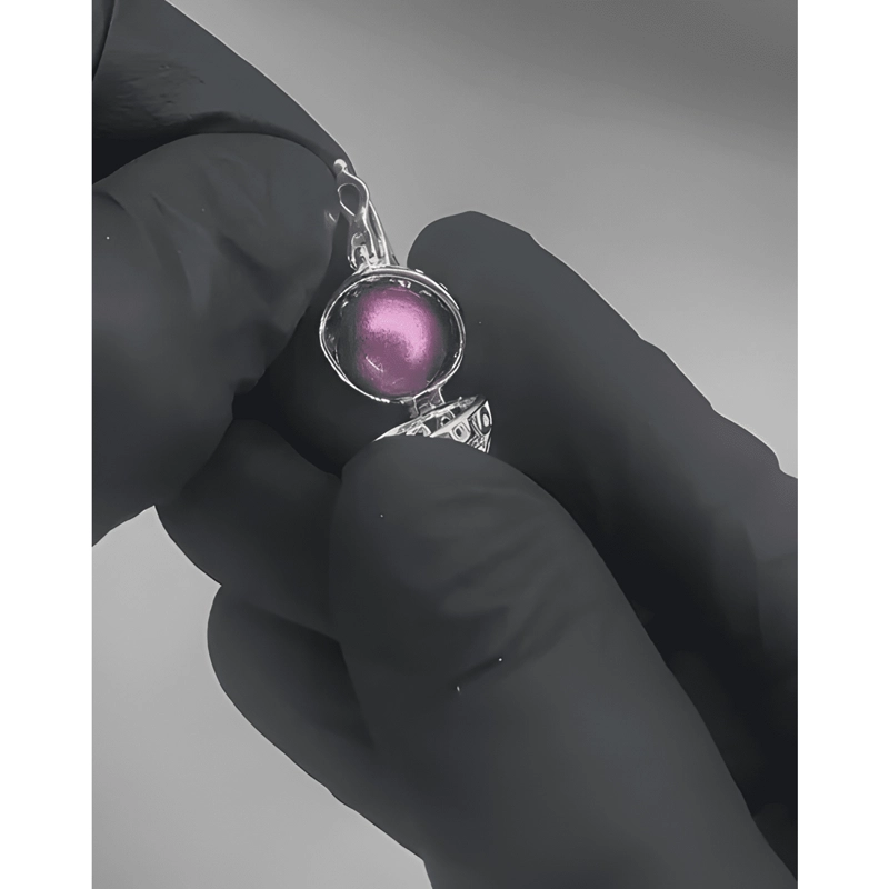 CHARM COLGANTE LLAMADOR DE ANGELES PLATA 925 BUHO ALAS - 3