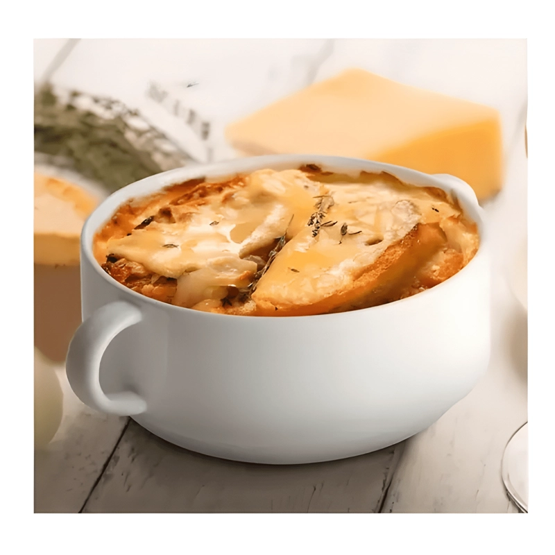 CUENCO, TAZA DE SOPA CONSOME  DE PORCELANA 280ML WELLINGTON - 1