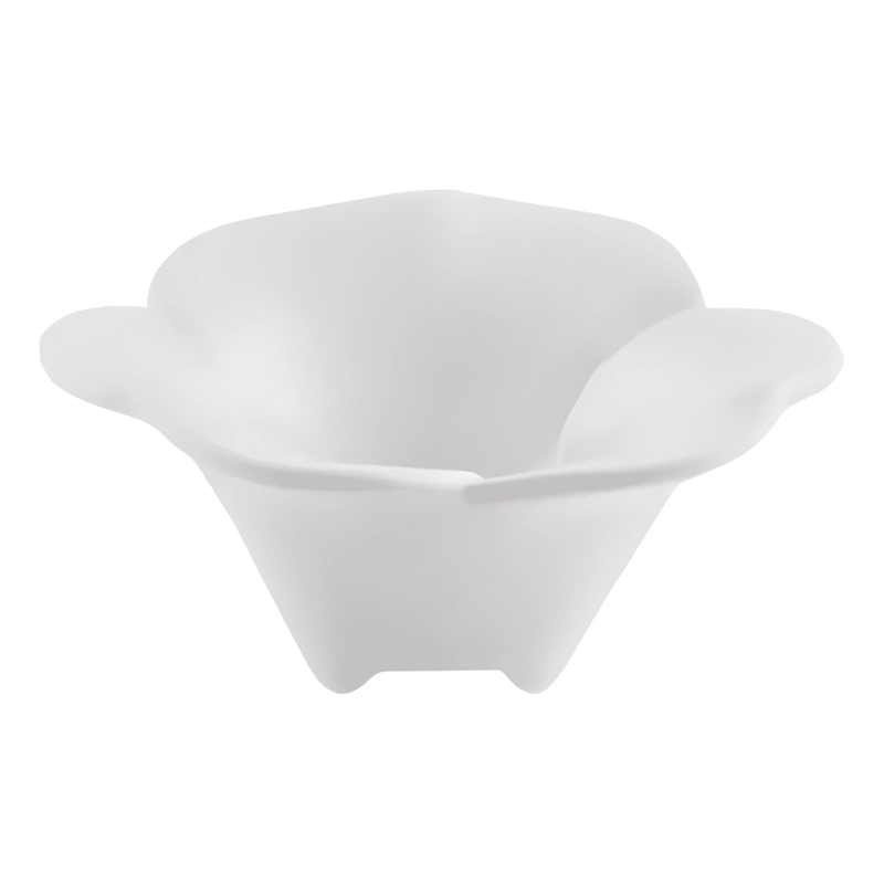 SET DE 4 BOWLS/CUENCOS DISEÑO FLOR DE PORCELANA - 1