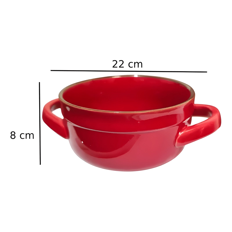 JUEGO DE VAJILLA 8 PIEZAS - BOWLS DE 22 CM Y PLATOS DE - 3