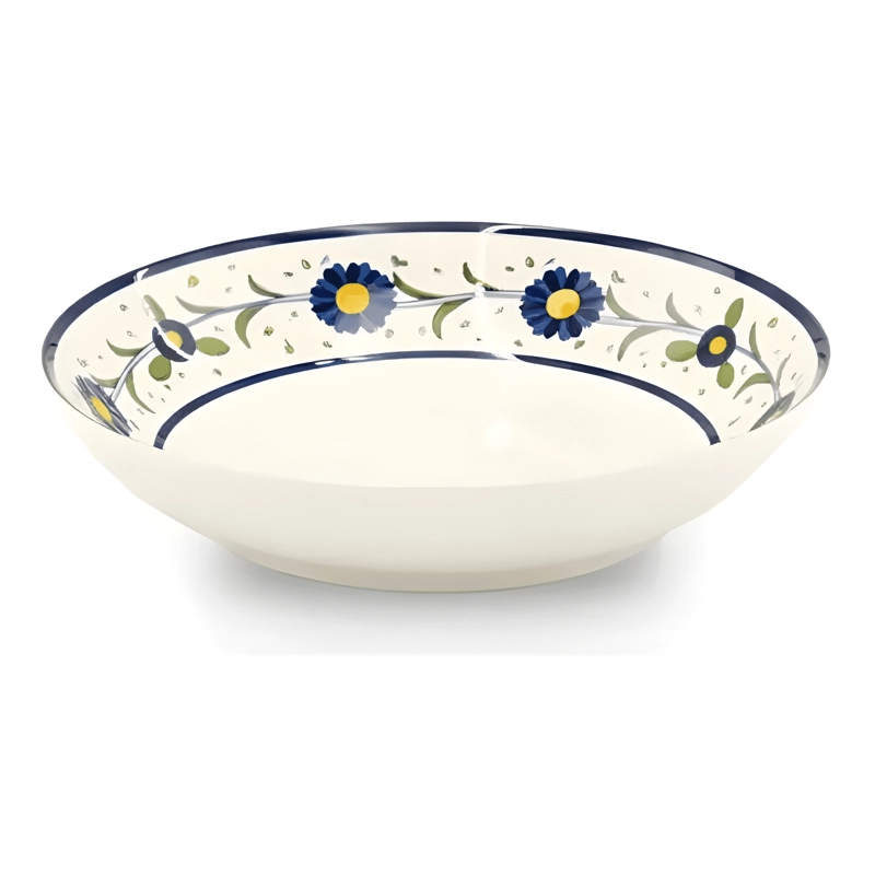 JUEGO DE VAJILLA 30 PIEZAS PORCELANA FIESOLE CON FLORES - 3