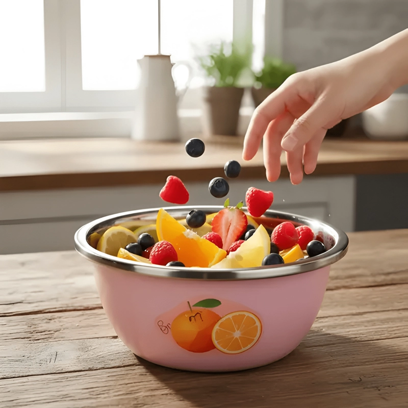 BOWL EUROPEO 26CM CON DISEÑO DECORATIVO - 2