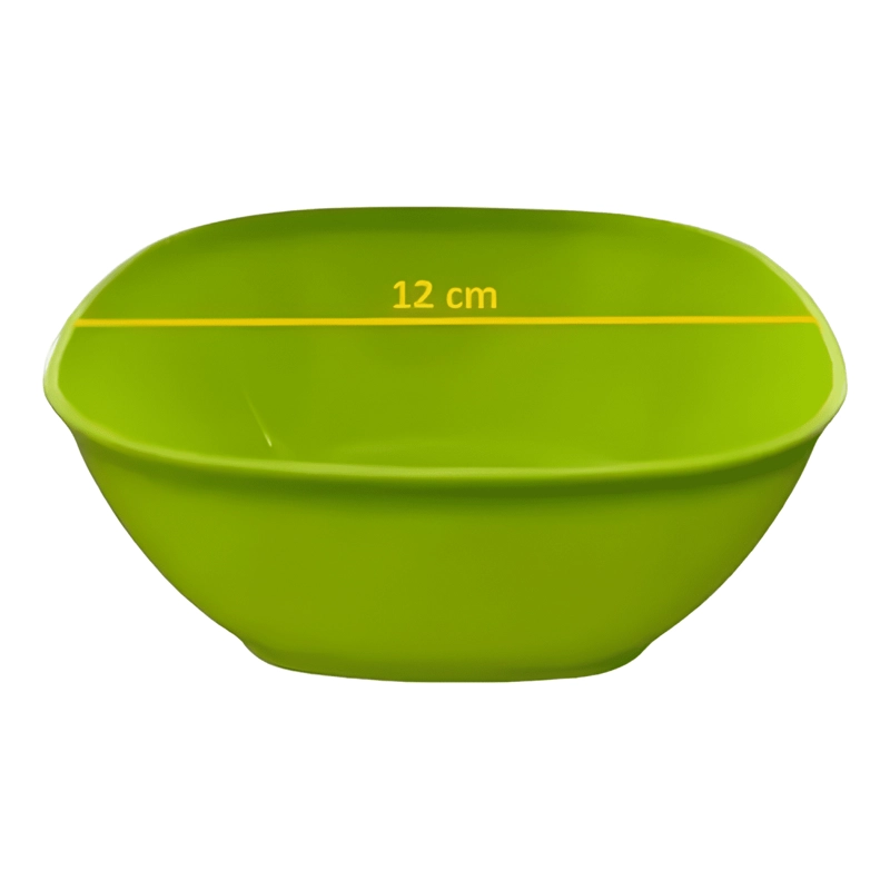 SET 6 BOWLS POCILLOS CEREALES POSTRE PLASTICO 12CM - 3