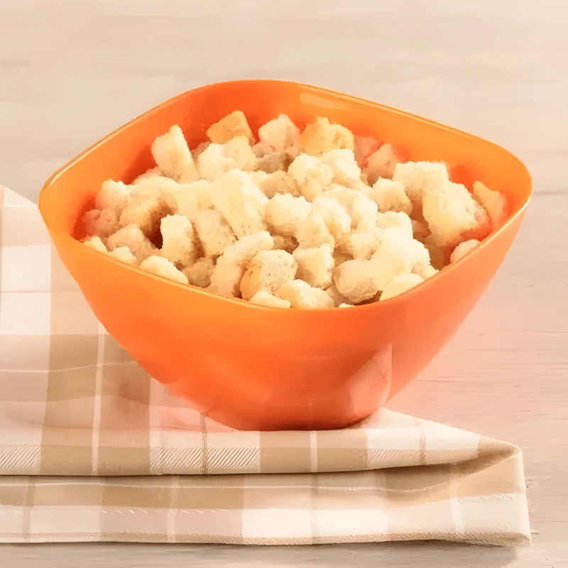 SET 6 BOWLS POCILLOS CEREALES POSTRE PLASTICO 12CM - 4