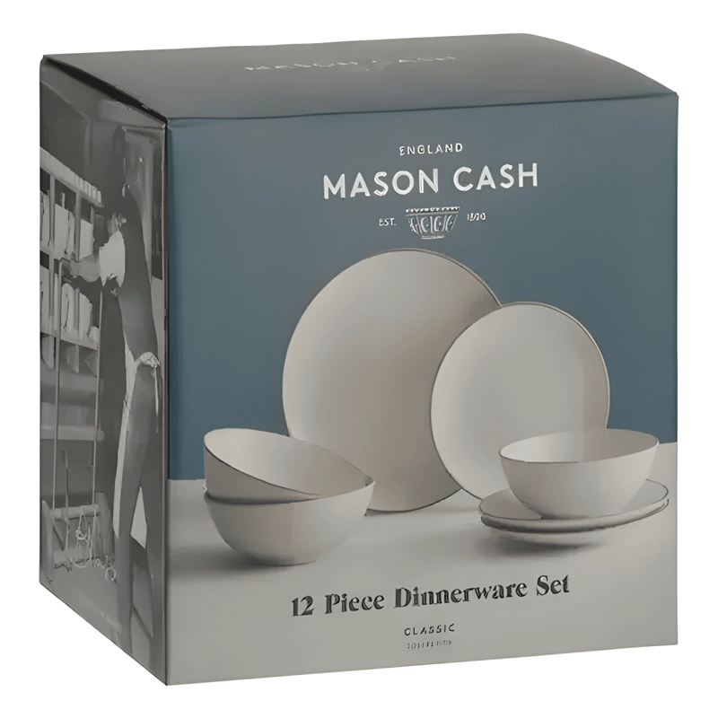 VAJILLA CERAMICA 12 PIEZAS MASON CASH CLASSIC COLLECTION - 1