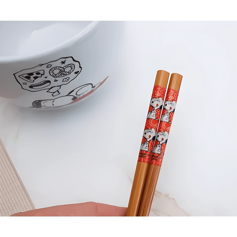 JUEGO DE VAJILLA CERAMICA CON BOWL PARA RAMEN Y PALILLOS... - 4