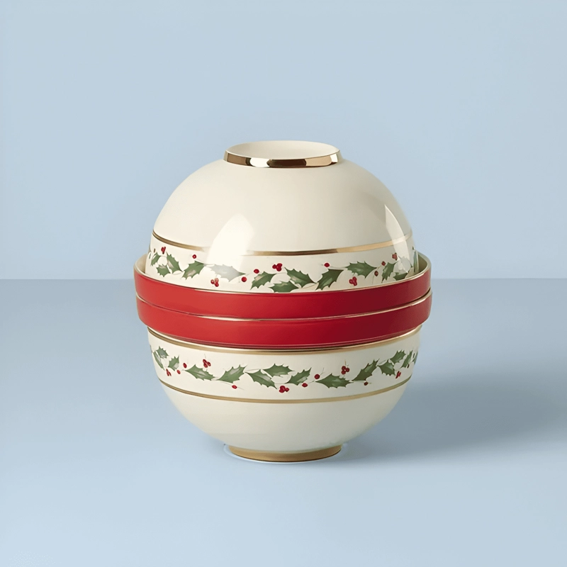 VAJILLA LENOX 893494 HOLIDAY LUNA PORCELANA 8 PIEZAS - 1