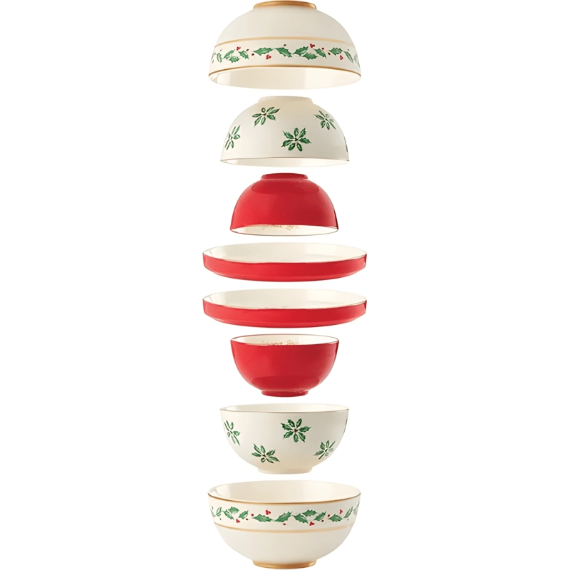 VAJILLA LENOX 893494 HOLIDAY LUNA PORCELANA 8 PIEZAS - 3
