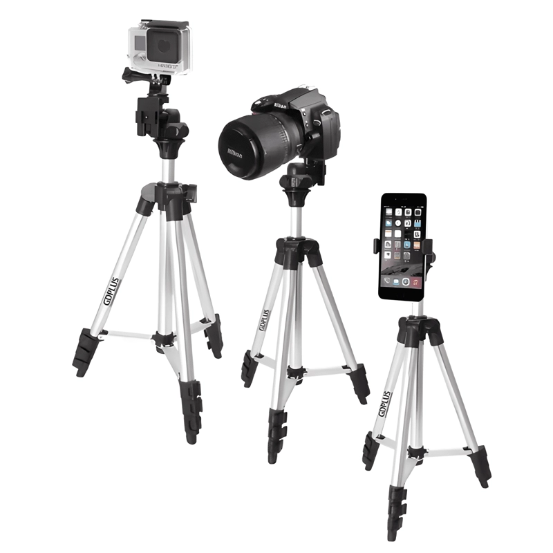TRIPODE ALTO PARA CAMARAS Y FILMADORAS - 4