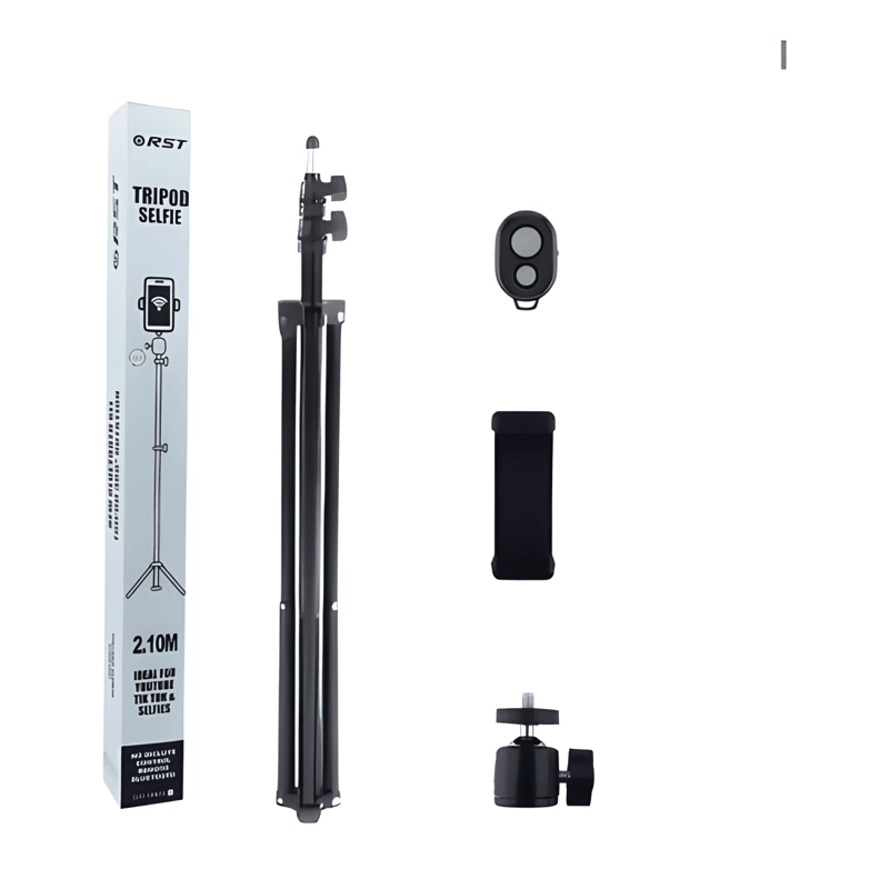 TRIPODE DE 2.10 MTS PARA SMARTPHONE CON CONTROL BLUETOOTH - 3