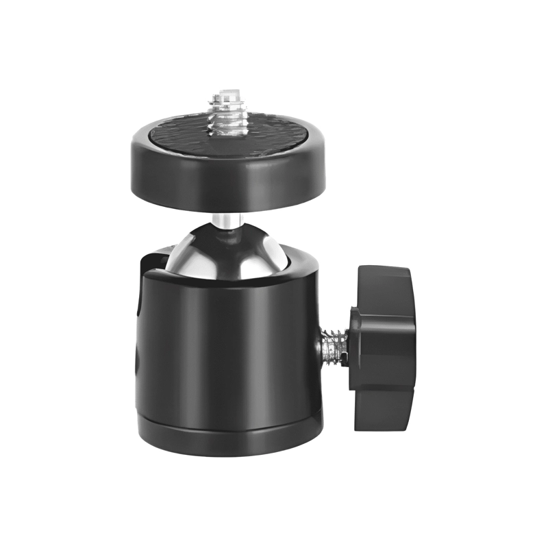 CABEZAL ROTULA BOLA SOPORTE CAMARA ZAPATA FRIA ROSCA 1/4 - 2