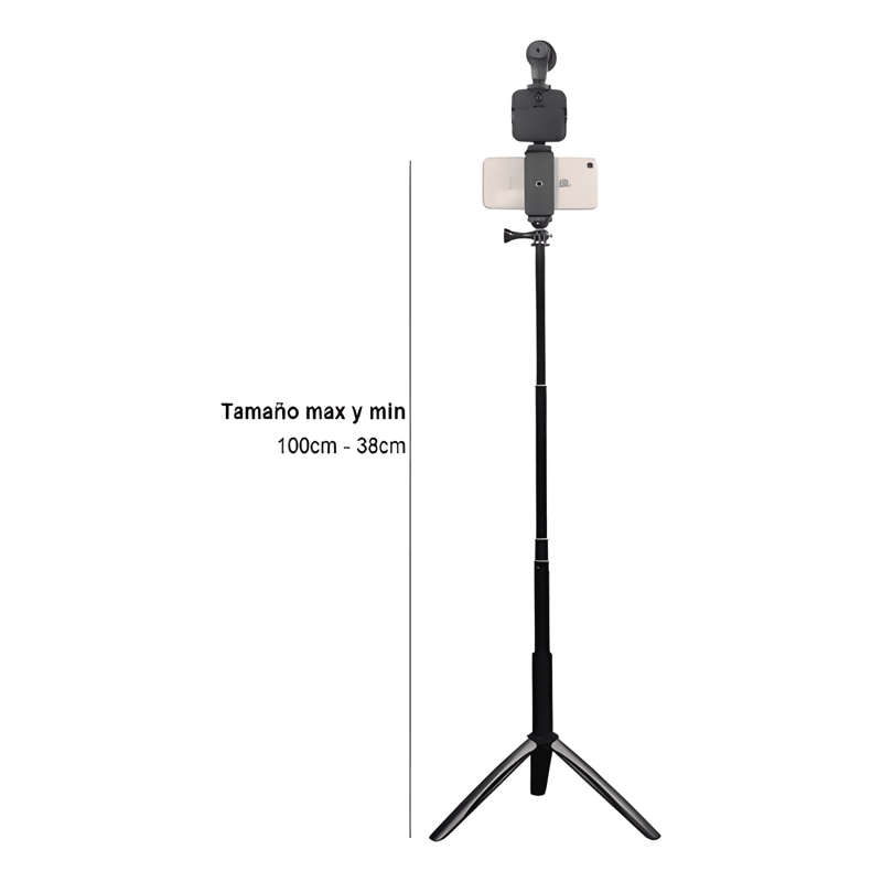 ESTABILIZADOR PROFESIONAL PARA CELULAR CON TRIPODE - 2
