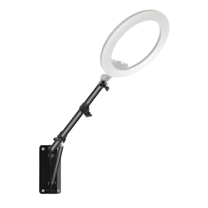 BASE O SOPORTE DE PARED PARA ARO DE LUZ - 1