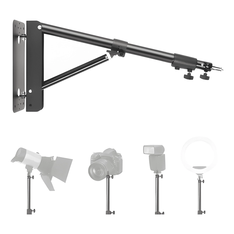 BASE O SOPORTE DE PARED PARA ARO DE LUZ - 2
