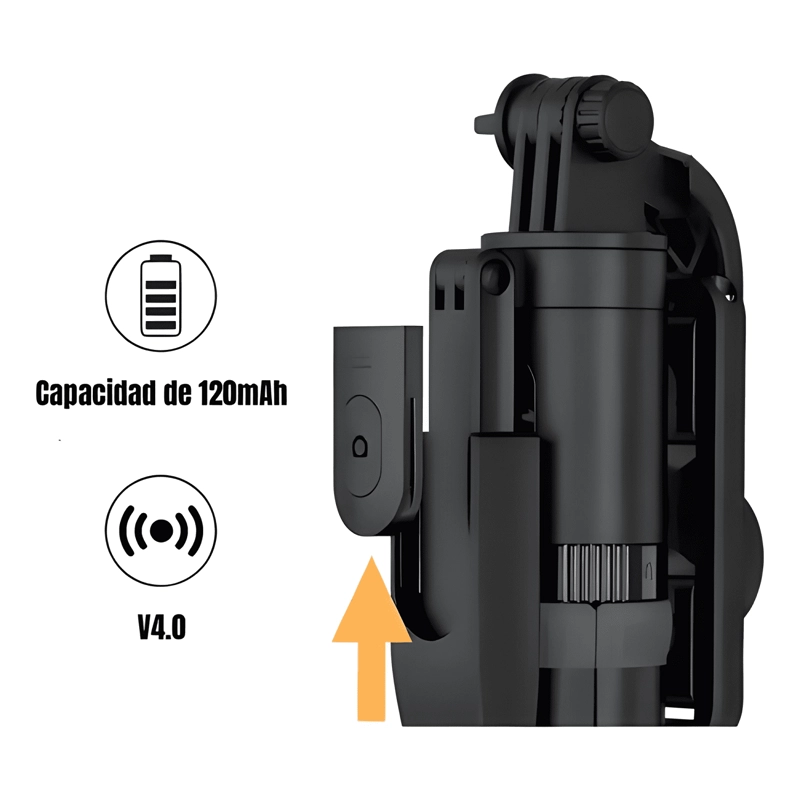 TRIPODE PALO SELFIE CAMARA ESTABILIZADOR 1,70CM BLUETOOTH #1 - 4