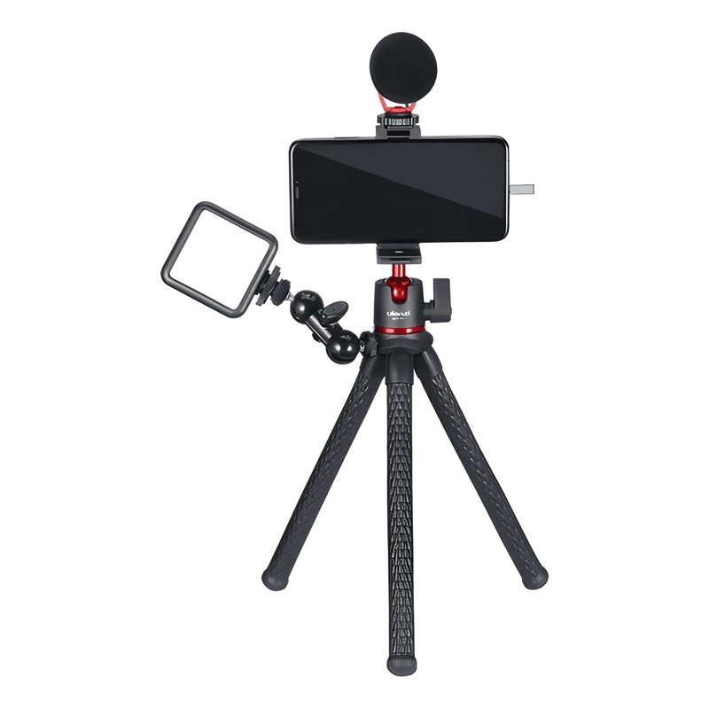 TRIPODE FLEXIBLE ULANZI MT-11 PARA CAMARAS Y CELULARES NEGRO - 1