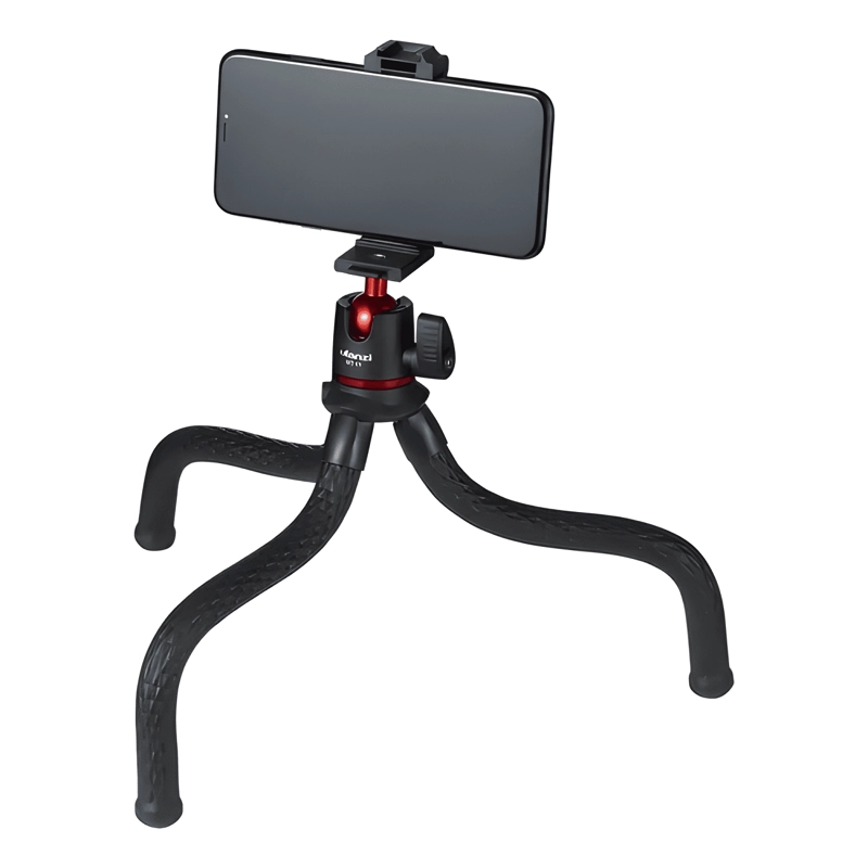 TRIPODE FLEXIBLE ULANZI MT-11 PARA CAMARAS Y CELULARES NEGRO - 3