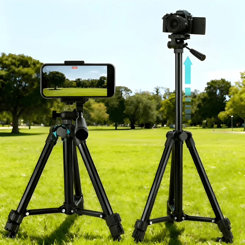 TRIPODE CELULAR CAMARA ALUMINIO PLEGABLE PORTATIL 103CM - 2