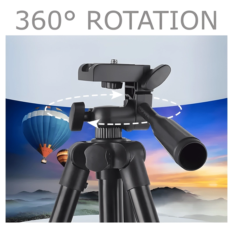 TRIPODE CELULAR CAMARA ALUMINIO PLEGABLE PORTATIL 103CM - 3