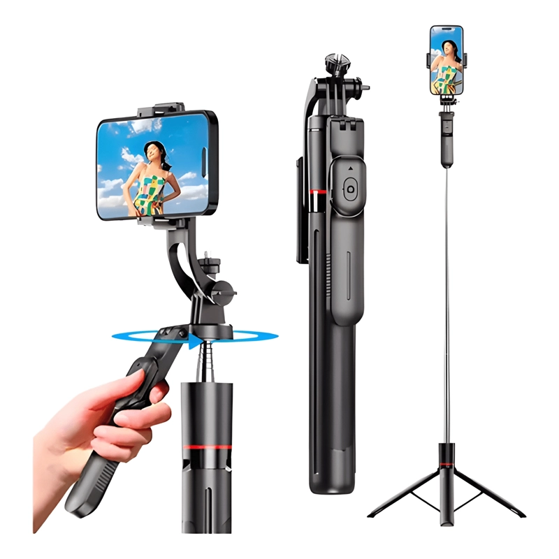 PALO SELFIE 170CM TRIPODE ESTABILIZADOR 360° CON BLUETOOTH - 1