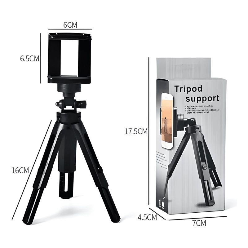 MINI TRIPODE RETRACTIL 360 CELULAR Y CAMARA - 4