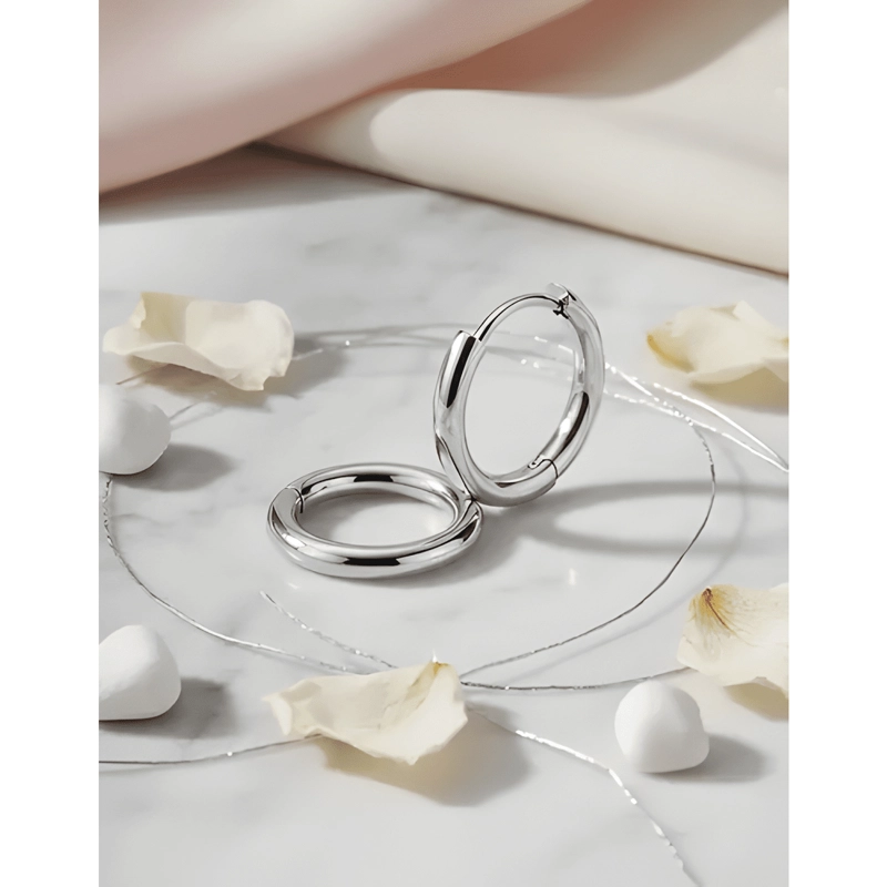 AROS ARGOLLA UNISEX 16MM ACERO QUIRURGICO #4 - 2