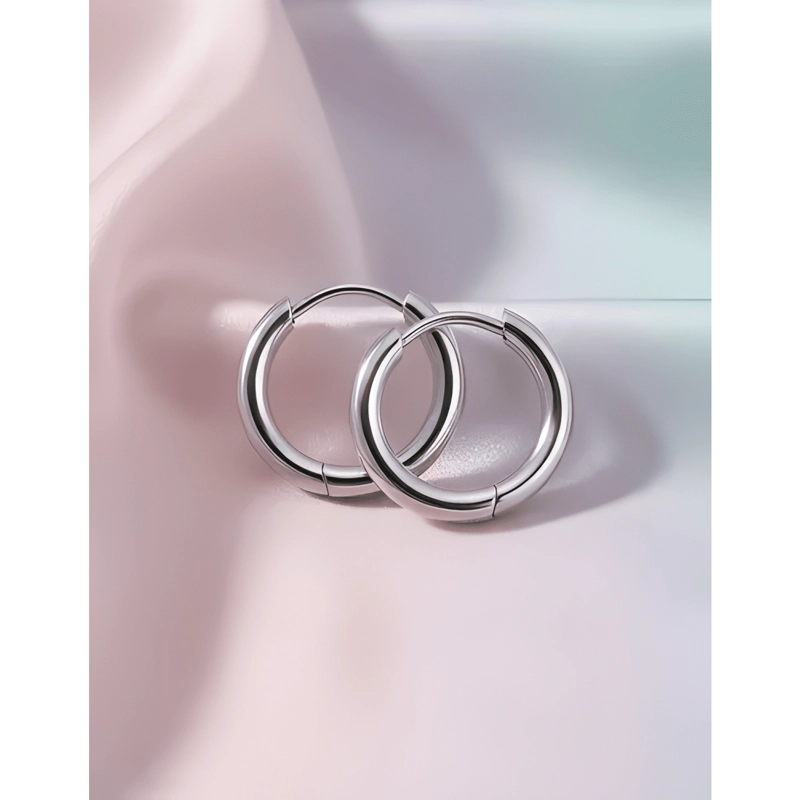 AROS ARGOLLA UNISEX 16MM ACERO QUIRURGICO #4 - 4