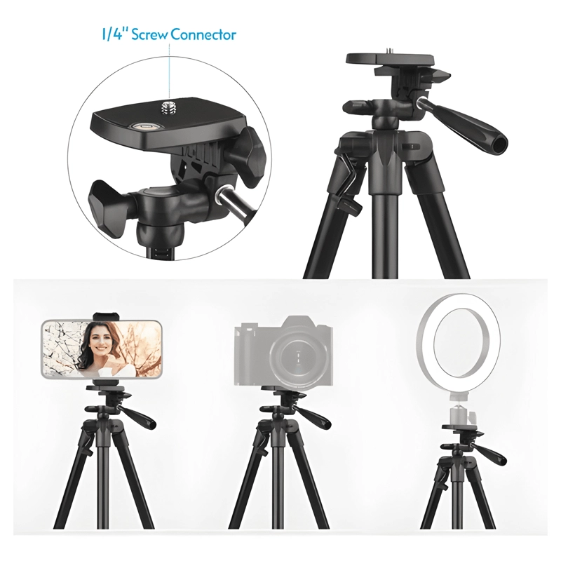 TRIPODE CAMARA CELULAR VIDEO TR3POD AJUSTABLE Y ADAPTCELULAR - 3