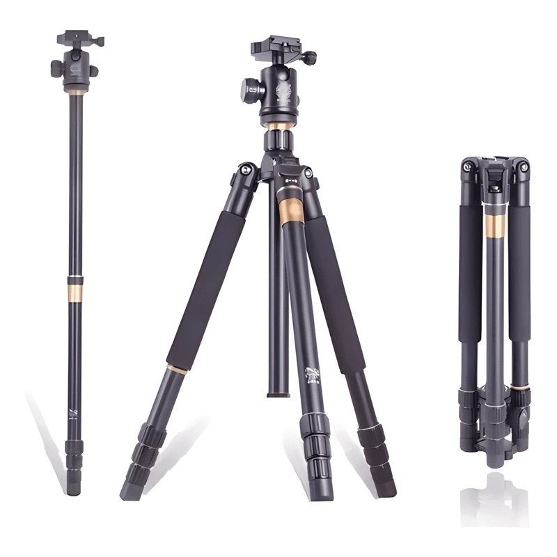 TRIPODE MONOPODE PROFESIONAL Q999 ROTULA 360° CAMARAS NIKON - 1