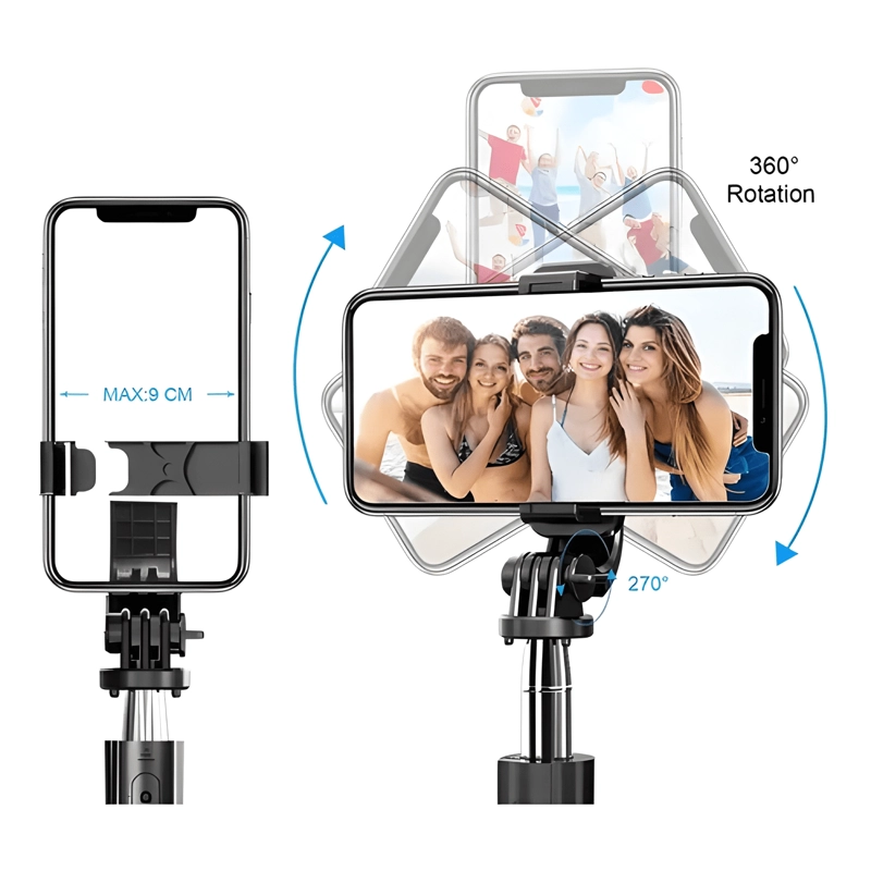 PALO SELFIE TRIPODE BASTON EXTENSIBLE BLUETOOTH - 3