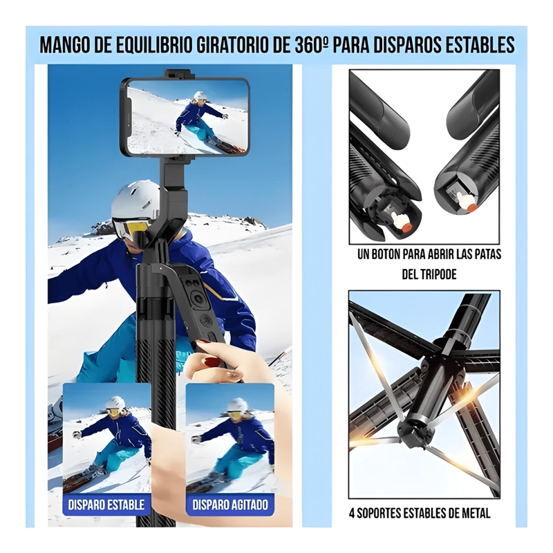 TRIPODE FALANA WOMEN C12 CON SEGUIMIENTO AUTOMATICO PARA - 3