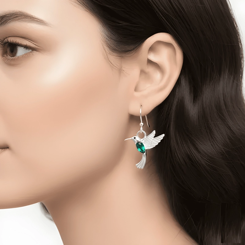 AROS COLGATE COLIBRI AVE CRISTAL VERDE - 1