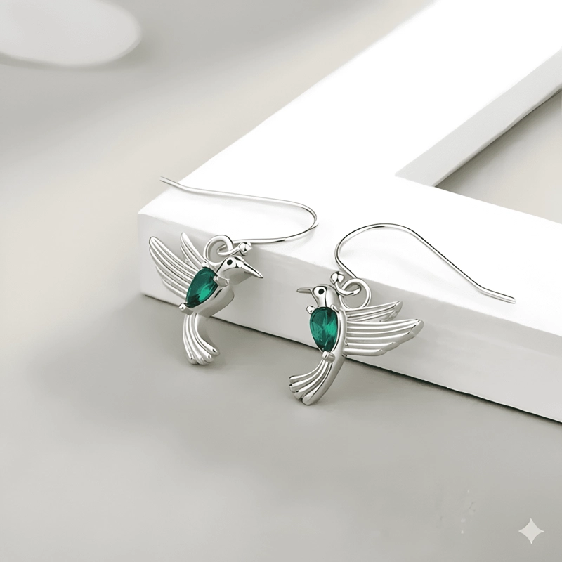 AROS COLGATE COLIBRI AVE CRISTAL VERDE - 3