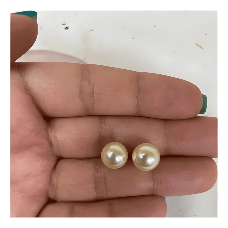 AROS PLATA 925 PERLA 10MM 12MM 14MM - 2