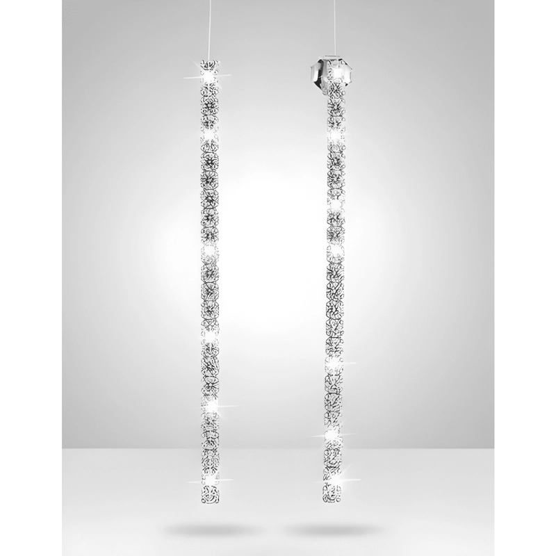 AROS PLATA 925 CADENA CIRCONES TENIS BRILLO FIESTA ELEGANTE - 2