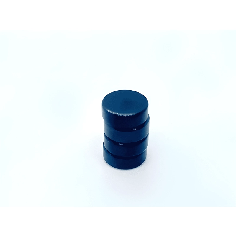 AROS IMAN SIN PERFORACIONES PUNK ROCK ACERO MAGETICO AZUL - 2