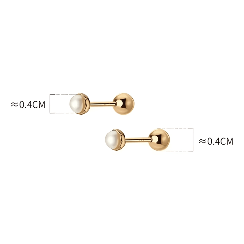 AROS 18 KILATES (18K) PARA BEBE ATORNILLADOS #11 - 1