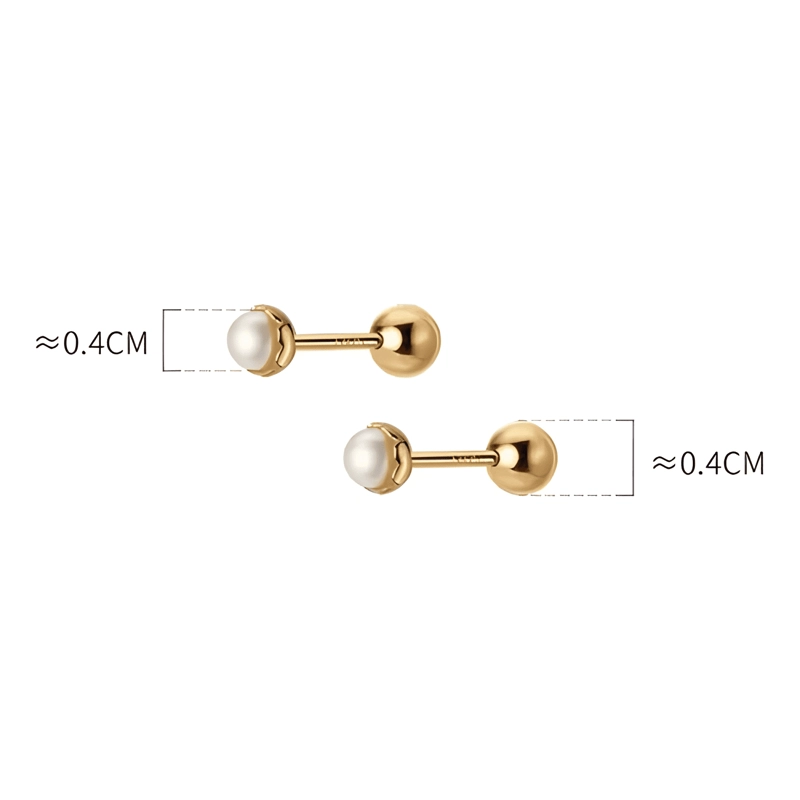 AROS 18 KILATES (18K) PARA BEBE ATORNILLADOS #11 - 4