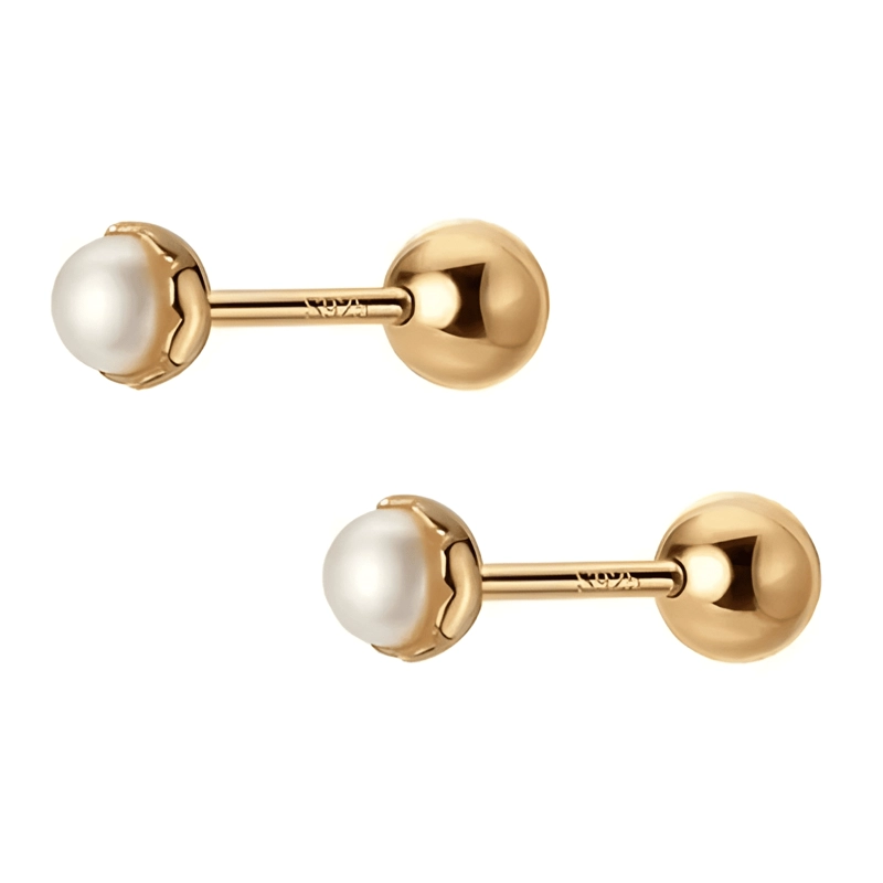 AROS 18 KILATES (18K) PARA BEBE ATORNILLADOS #6 - 1