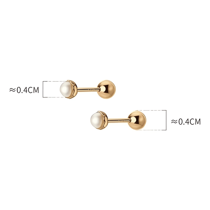 AROS 18 KILATES (18K) PARA BEBE ATORNILLADOS #10 - 1