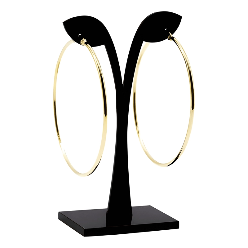 AROS ARGOLLA ACERO QUIRURGICO ARGDW 60MM 1 PAR DORADO - 4