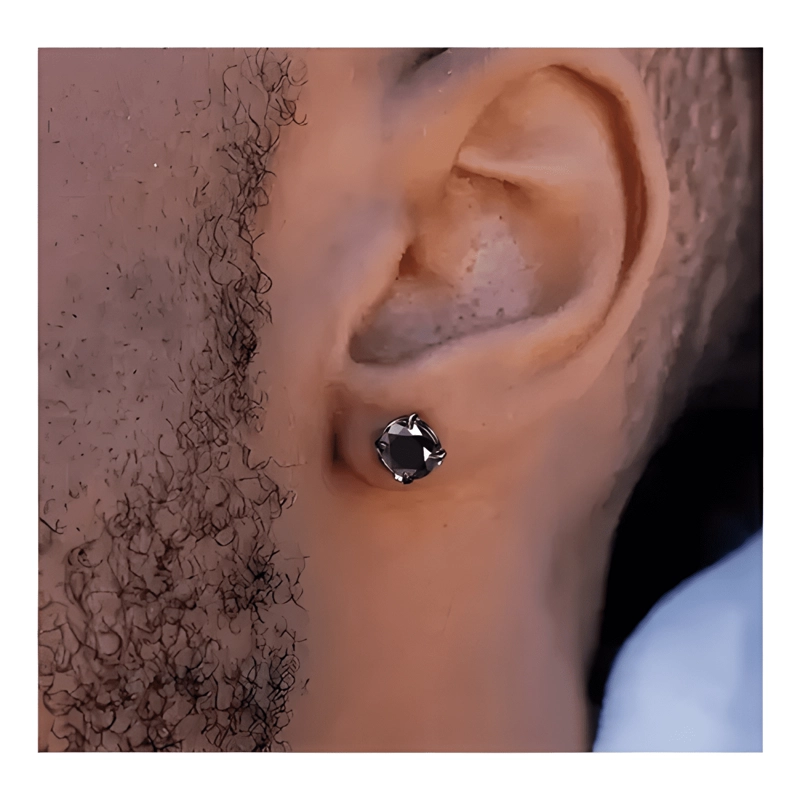 PENDIENTES AROS IMAN HOMBRE MUJER SIN PERFORACION #1 - 3
