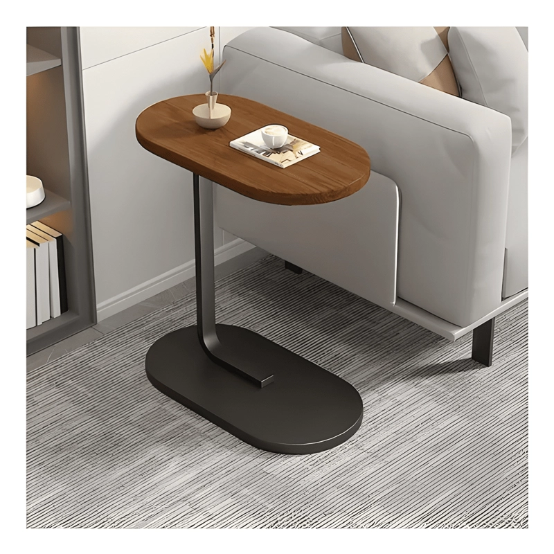 MESA DE CENTRO LATERAL LIVING VANGUARDIA MADERA NACTURAL - 1
