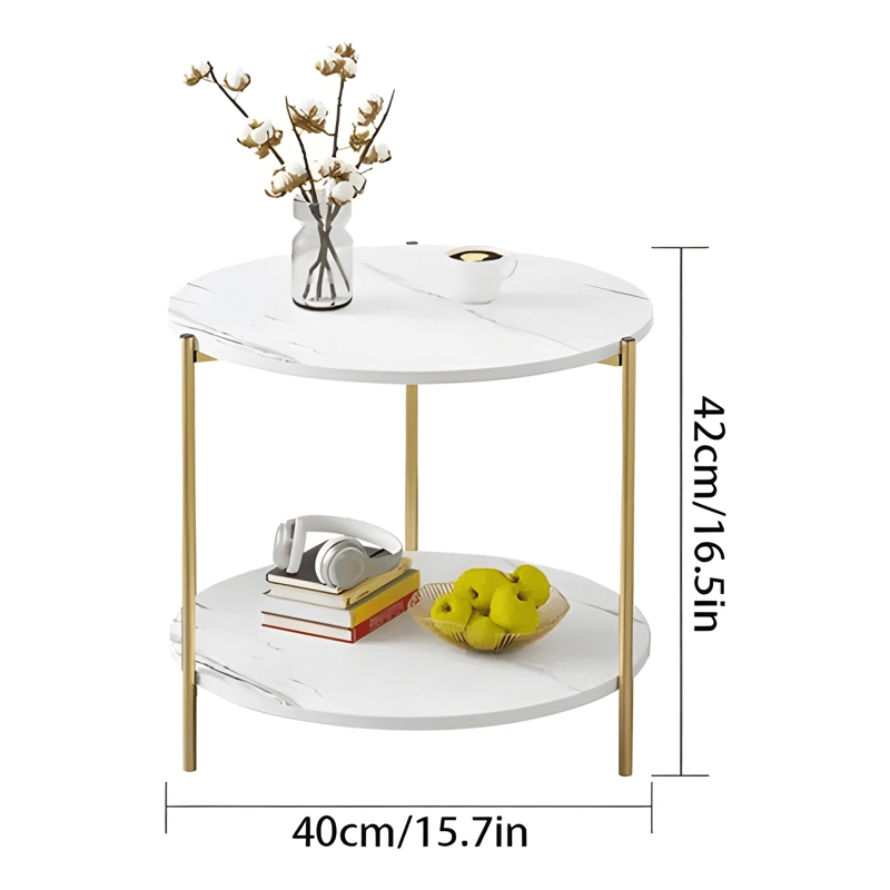 MESA AUXILIAR MESA DE CENTRO DECORATIVA PARA SALA DE #2 - 1