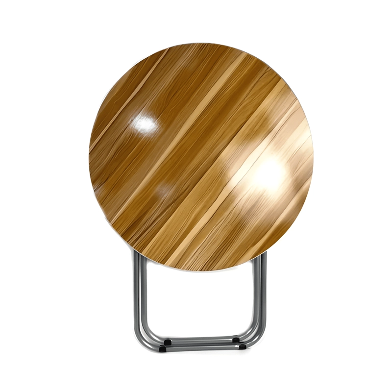 MESA PLEGABLE REDONDA PARA COCINA TERRAZA PICNIC 60X60CM - 1