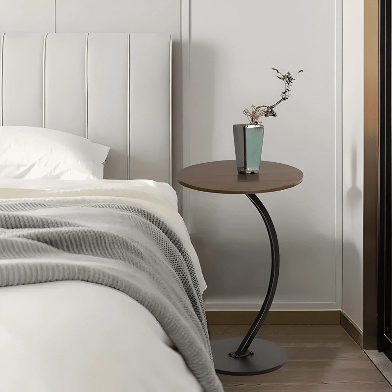 MESA DE CENTRO LATERAL LIVING VANGUARDIA MADERA NATURAL #2 - 2