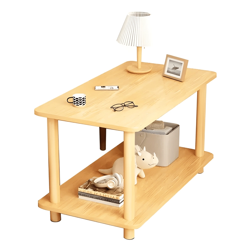 MESA DE CENTRO MINIMALISTA MADERA SALA DE ESTAR AUXILIA #2 - 1
